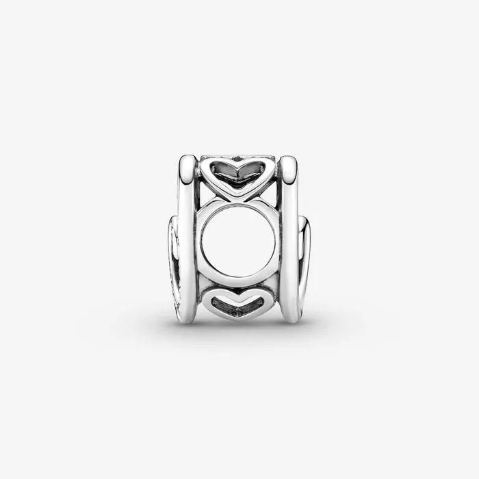 1 Bracelet2 Charms 99 Women Pandora Entwined Infinite Hearts Charm