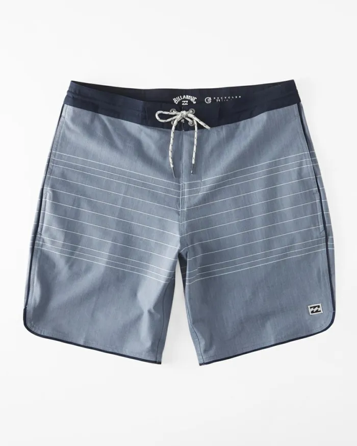 73 Lo Tide 17034 Boardshorts Denim Blue Men Billabong Side Pockets