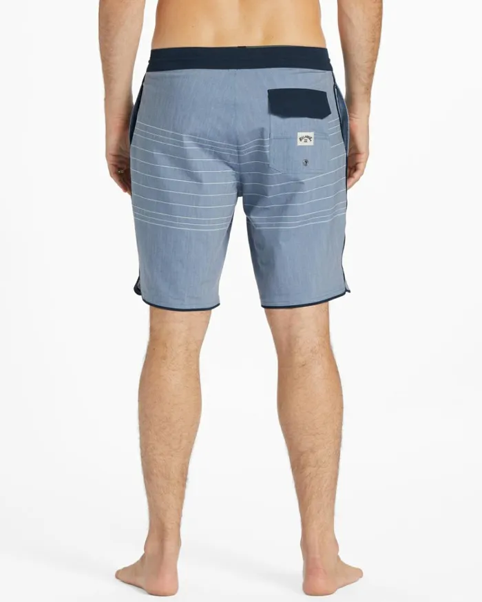 73 Lo Tide 17034 Boardshorts Denim Blue Men Billabong Side Pockets