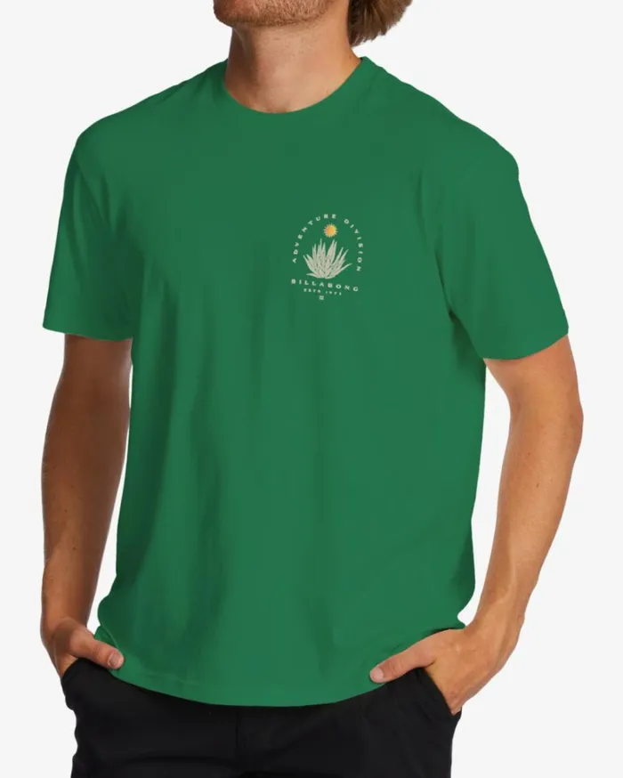 ADiv Agave Organic Short Sleeve TShirt Jungle Men Billabong TShirts