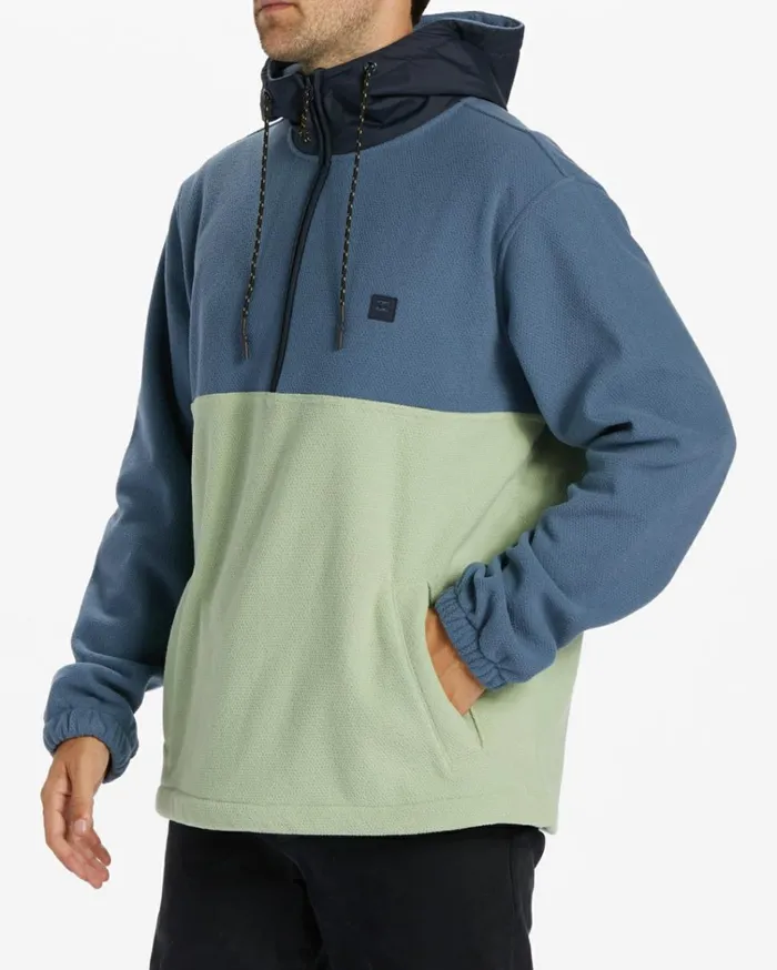 ADiv Boundary Hooded HalfZip Pullover North Sea Men Billabong Hoodies and Fleece