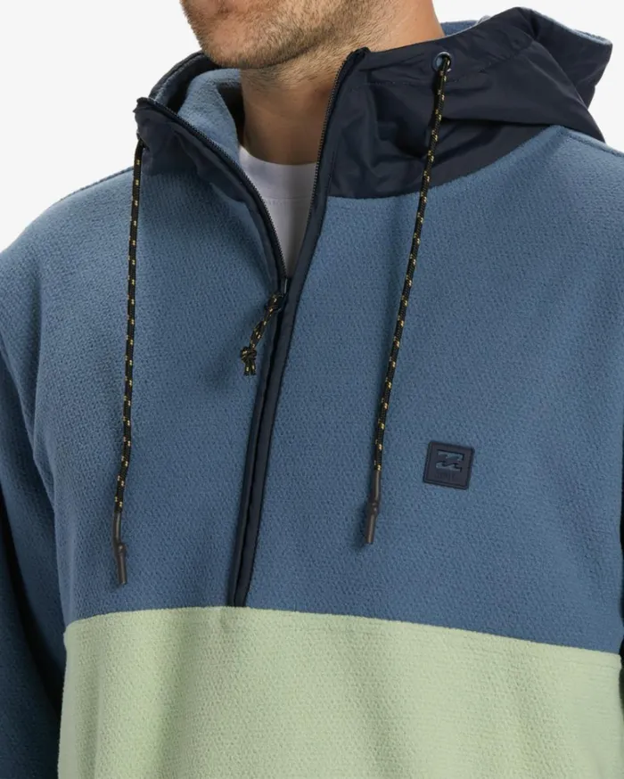 ADiv Boundary Hooded HalfZip Pullover North Sea Men Billabong Hoodies and Fleece