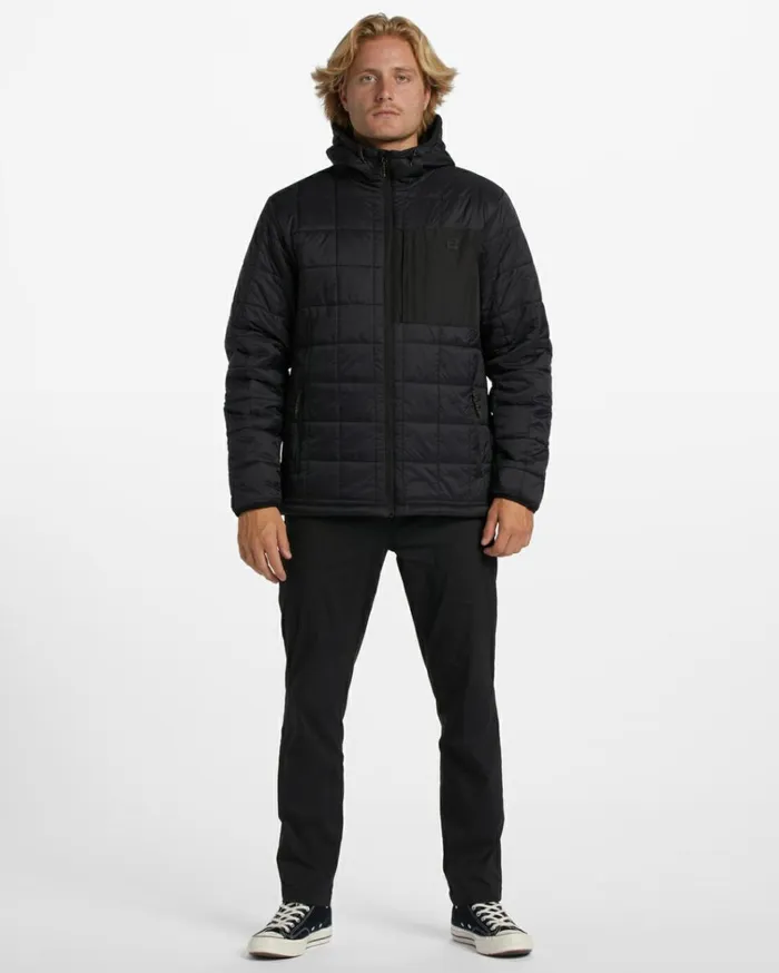 ADiv Journey Puffer Jacket Black Men Billabong Jackets