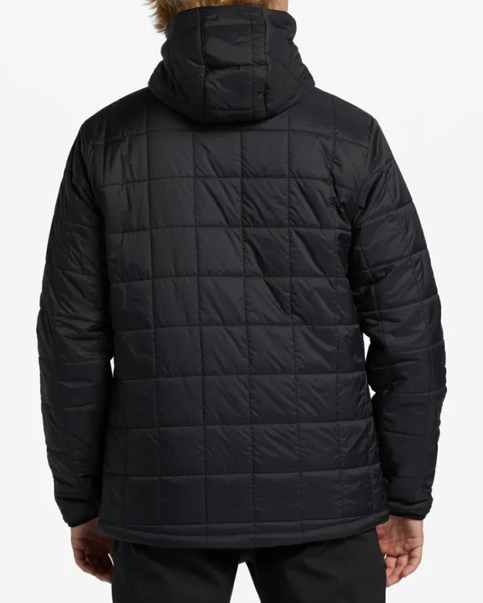 ADiv Journey Puffer Jacket Black Men Billabong Jackets