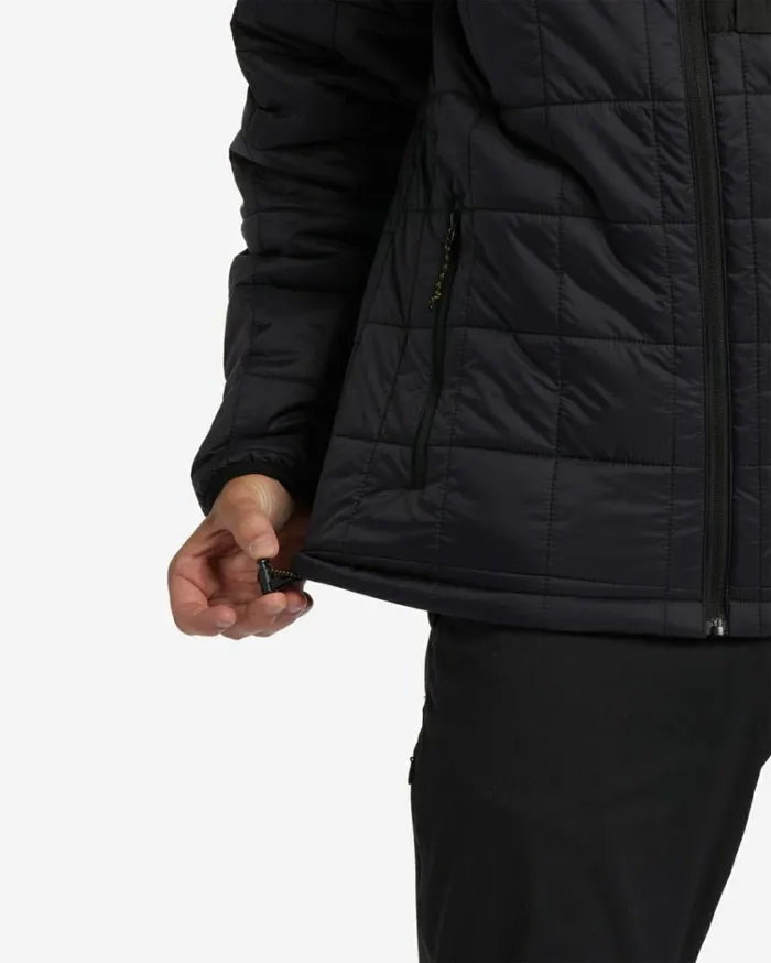 ADiv Journey Puffer Jacket Black Men Billabong Jackets