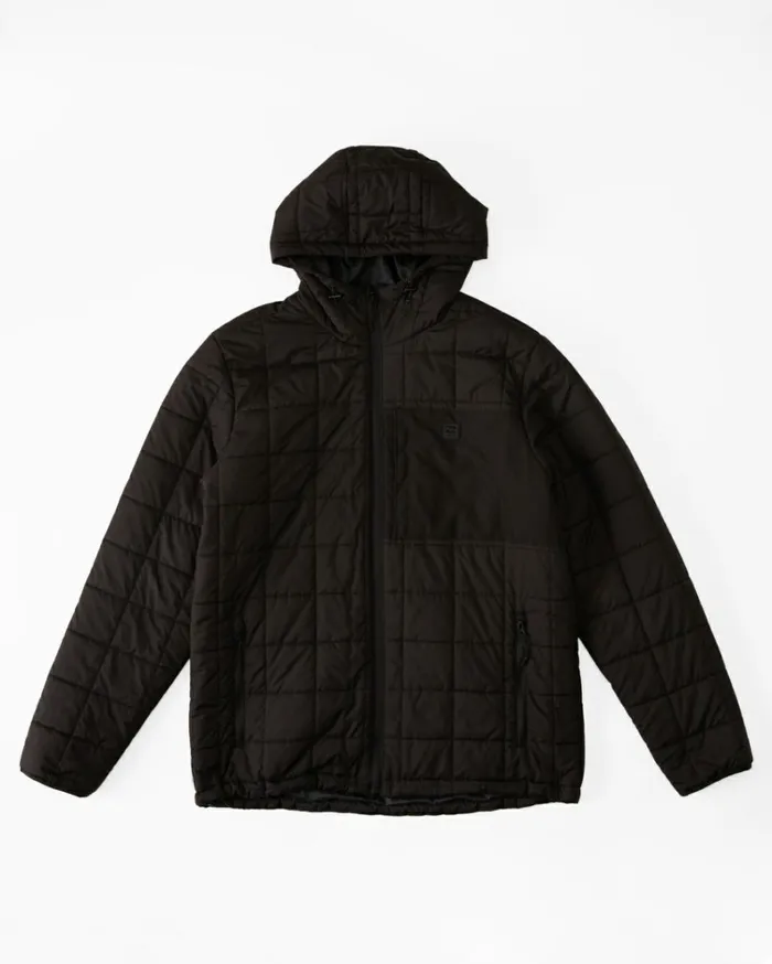 ADiv Journey Puffer Jacket Black Men Billabong Jackets