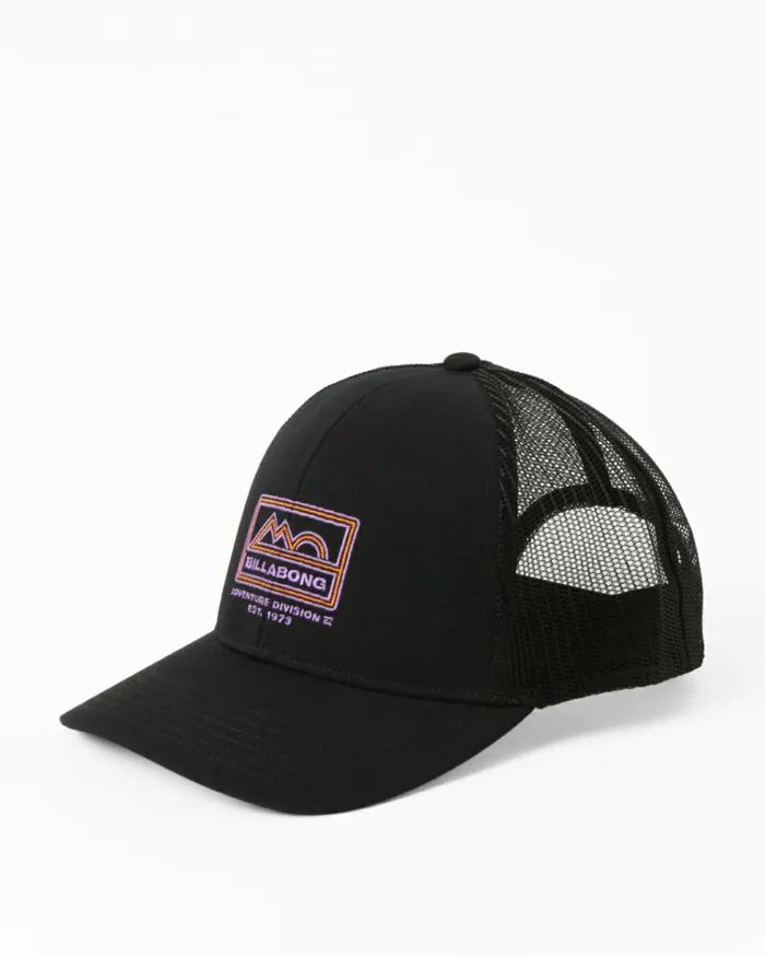ADiv Walled Trucker Hat Black Men Billabong Hats