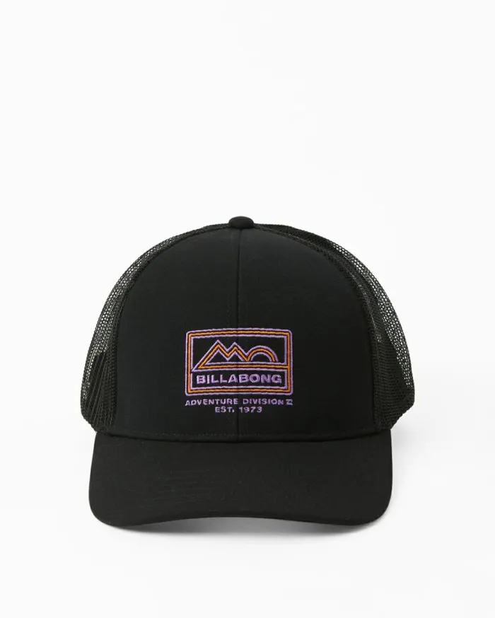 ADiv Walled Trucker Hat Black Men Billabong Hats