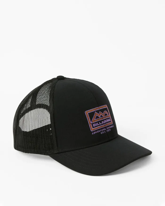 ADiv Walled Trucker Hat Black Men Billabong Hats