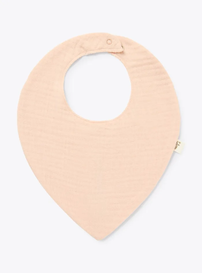 Accessories Baby 036 Il Gufo Organic Cotton Gauze Bib