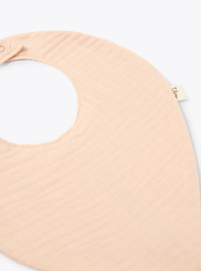 Accessories Baby 036 Il Gufo Organic Cotton Gauze Bib