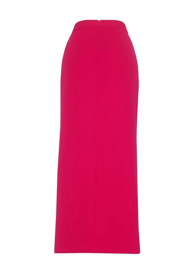 Adam Lippes Dakota Skirt Magenta Womens Skirts