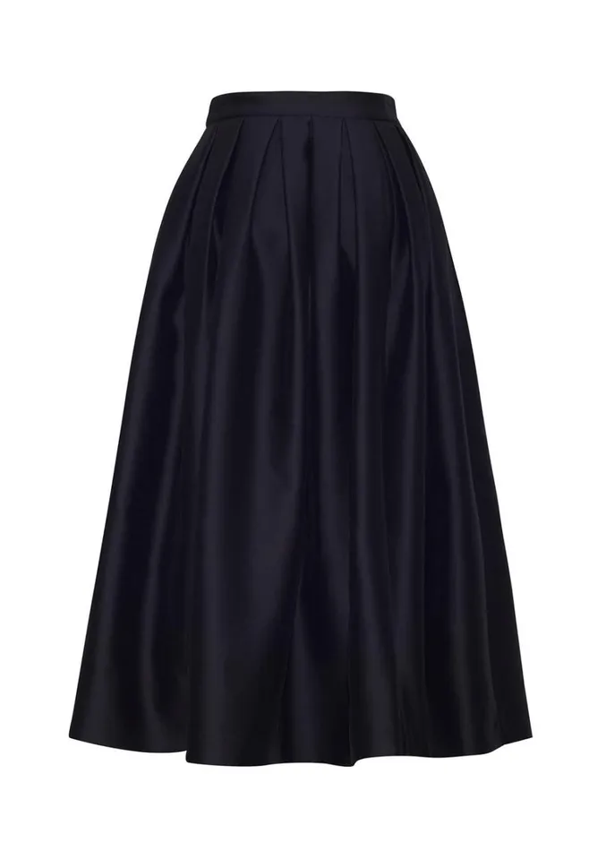 Adam Lippes Langham Skirt Black Womens Skirts
