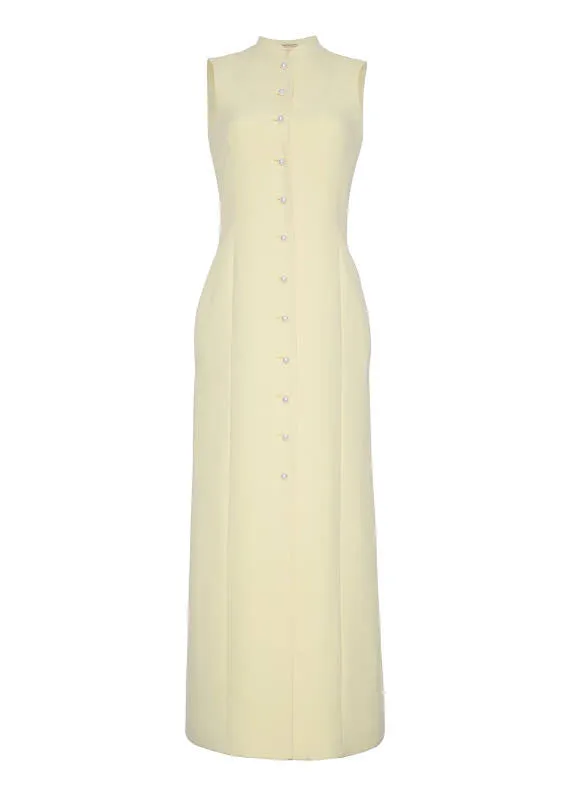 Adam Lippes Rory Dress Butter Womens Dresses