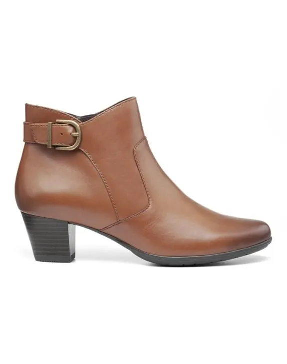 Addison Boots Cognac Women Hotter Ankle Boots