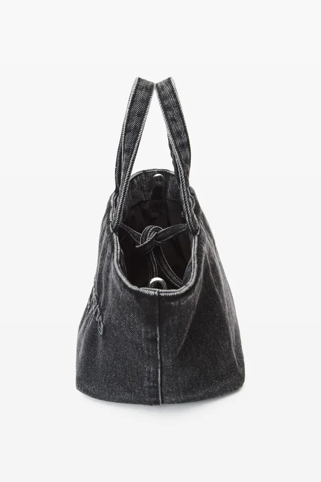 Alexander Wang Bags Small Punch Tote In Cotton Denim 8211 Women