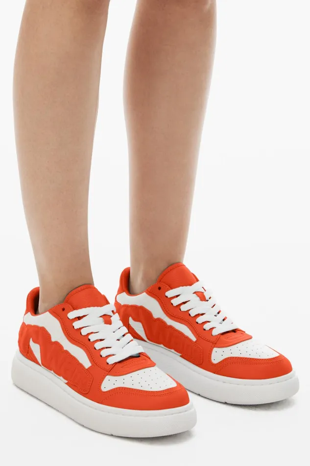 Alexander Wang Shoes Puff Pebble Sneaker In Leather 8211 Women