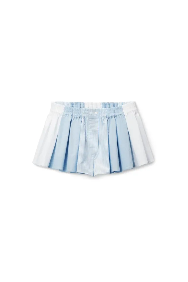Alexander Wang Shorts Cotton Oxford Boxer Short 8211 Women
