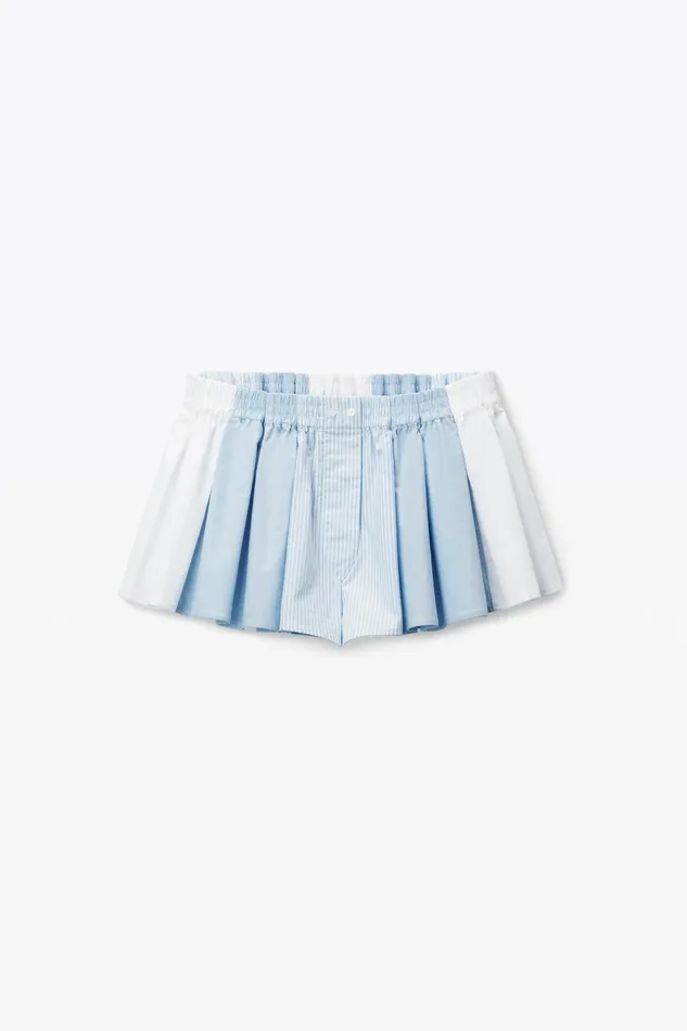 Alexander Wang Shorts Cotton Oxford Boxer Short 8211 Women