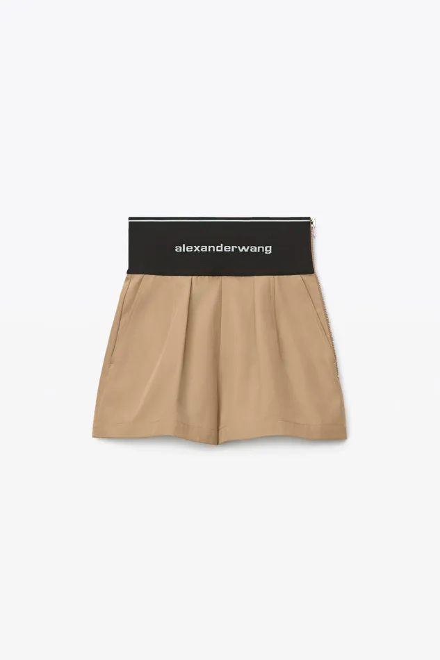 Alexander Wang Shorts Safari Short In Cotton Tailoring 8211 Women