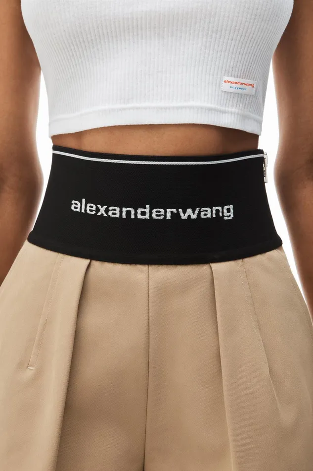 Alexander Wang Shorts Safari Short In Cotton Tailoring 8211 Women