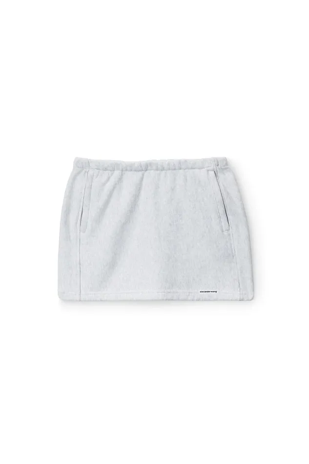 Alexander Wang Skirts Mini Skirt In Classic Cotton Terry 8211 Women