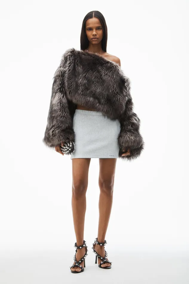 Alexander Wang Skirts Mini Skirt In Classic Cotton Terry 8211 Women
