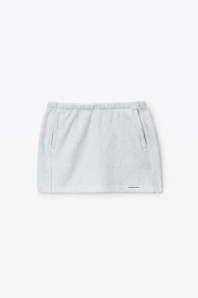 Alexander Wang Skirts Mini Skirt In Classic Cotton Terry 8211 Women