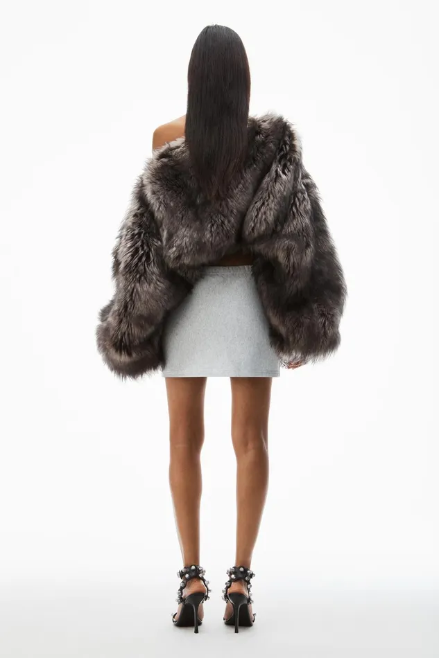 Alexander Wang Skirts Mini Skirt In Classic Cotton Terry 8211 Women