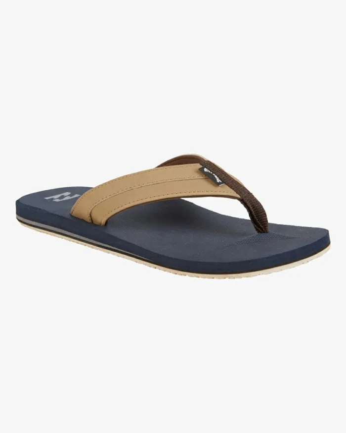 All Day Impact SlipOn Sandals Navy Men Billabong Flip Flops