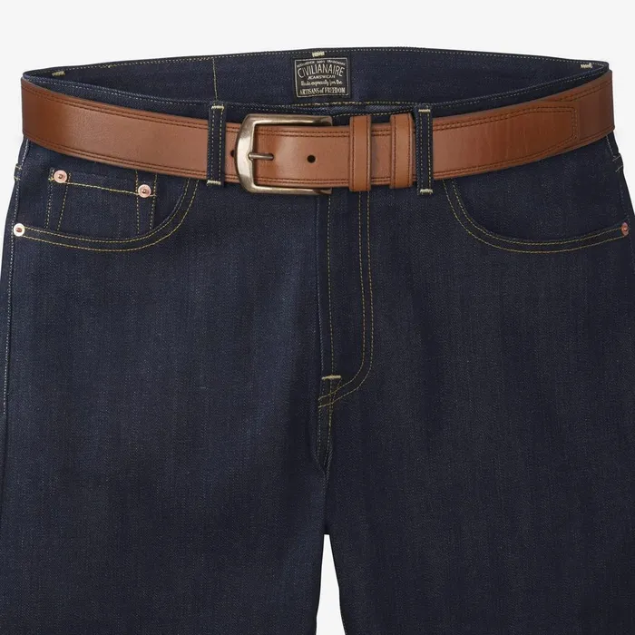 Allen Edmonds Ace Avenue Casual Belt Tan Men Casual Belts
