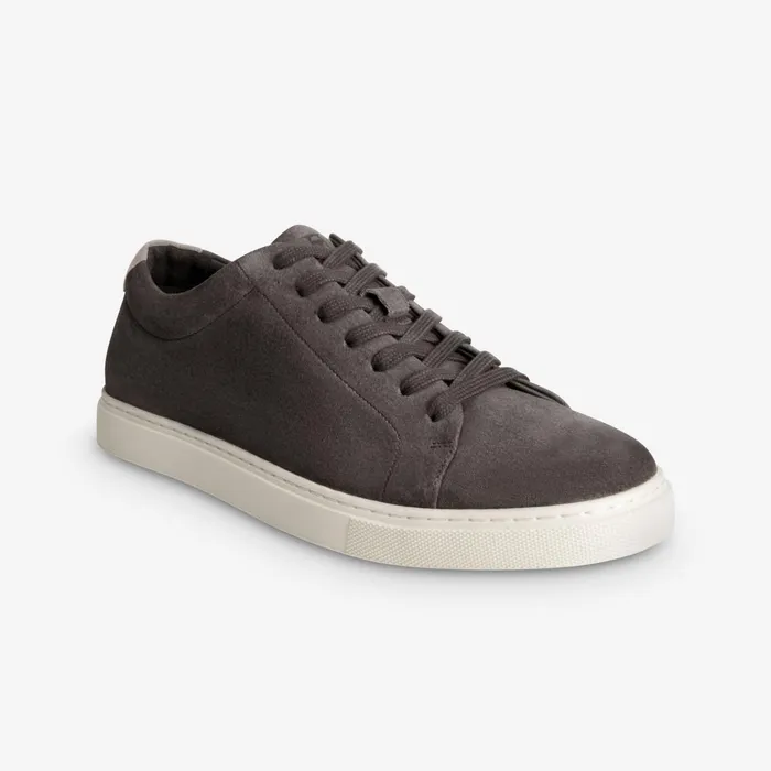 Allen Edmonds Canal Court Suede Sneaker Grey Men Sneakers
