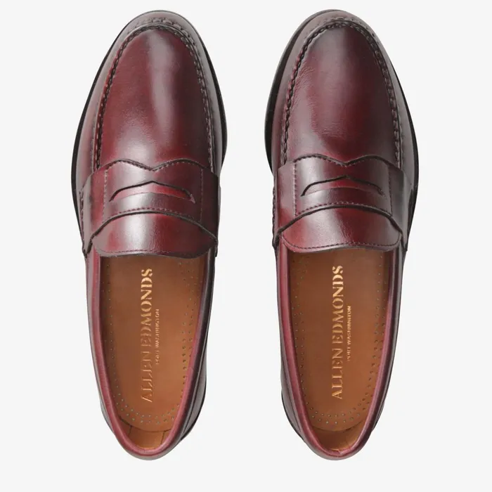 Allen Edmonds Cavanaugh Penny Loafer Oxblood Men Loafers and SlipOns