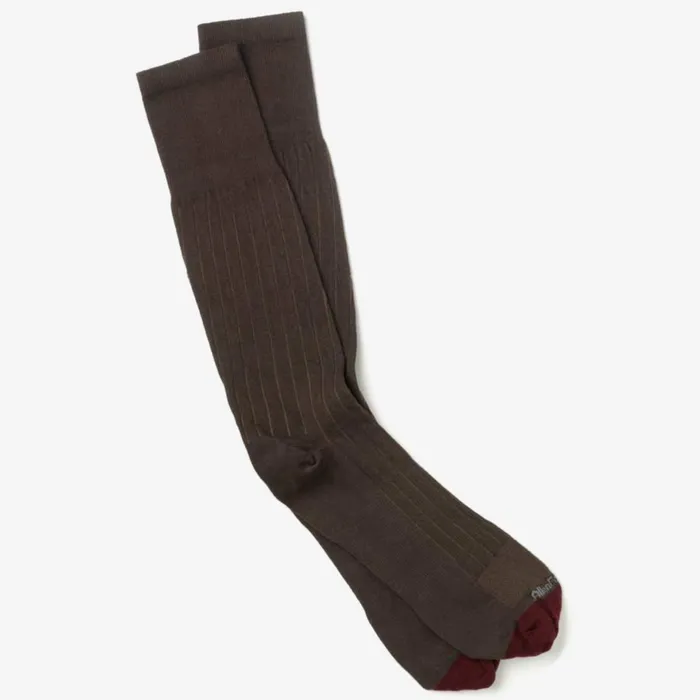 Allen Edmonds Cotton Rib Dress Socks Olive Cotton Rib Dress Socks Men Socks