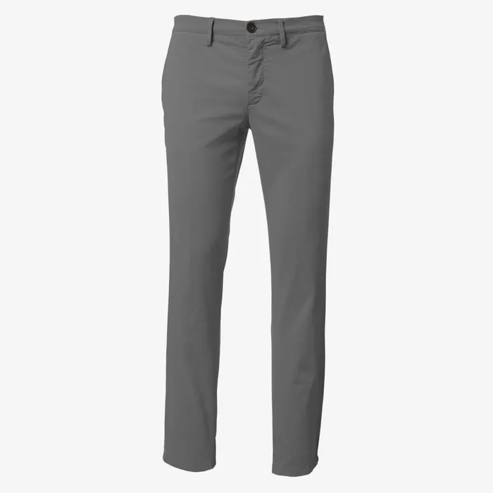 Allen Edmonds Harrison Stretch Slim Fit Chinos Grey Men Jeans Pants and Shorts