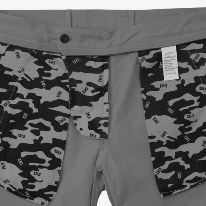 Allen Edmonds Harrison Stretch Slim Fit Chinos Grey Men Jeans Pants and Shorts