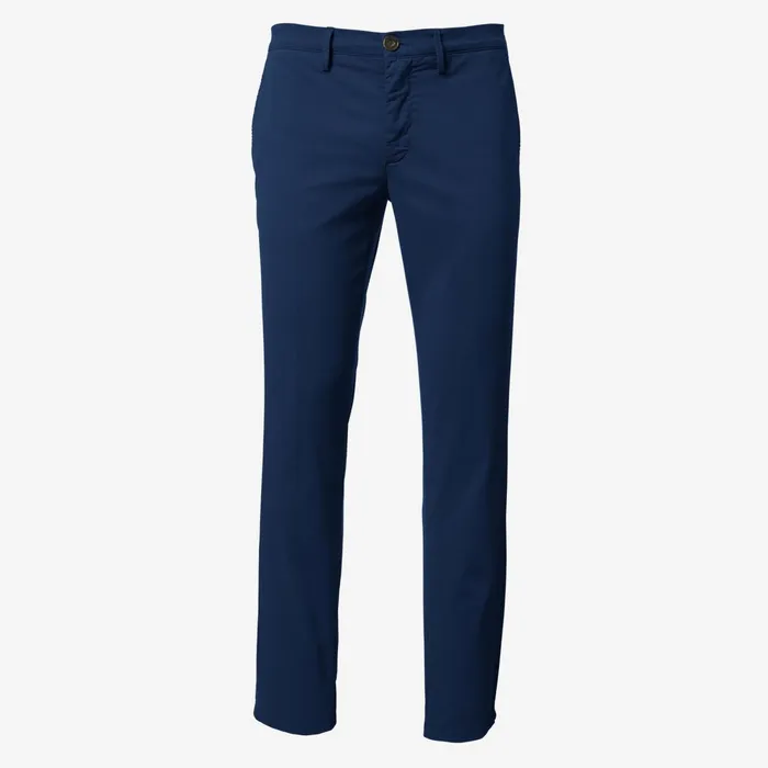 Allen Edmonds Harrison Stretch Slim Fit Chinos Navy Men Jeans Pants and Shorts