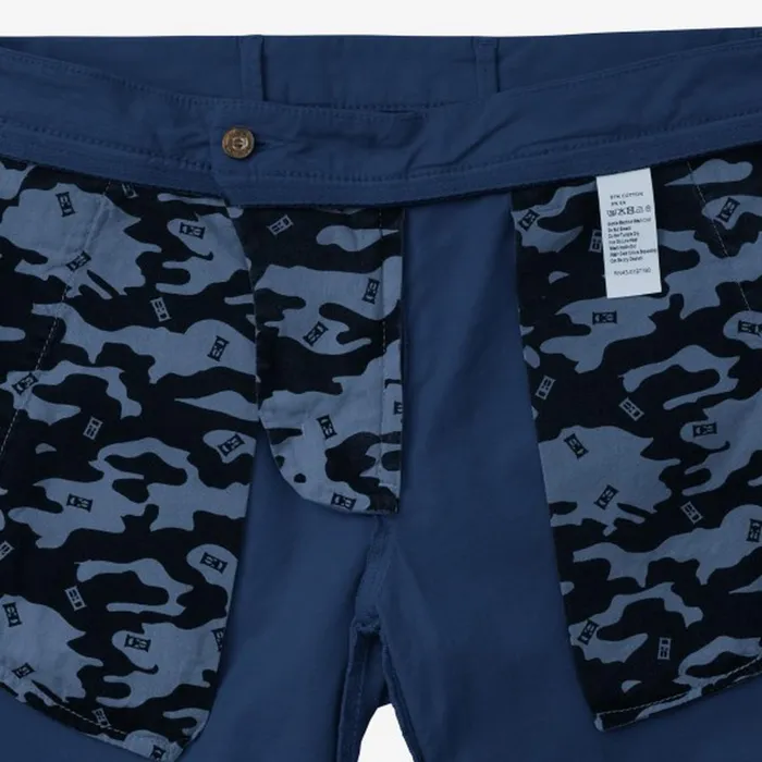 Allen Edmonds Harrison Stretch Slim Fit Chinos Navy Men Jeans Pants and Shorts