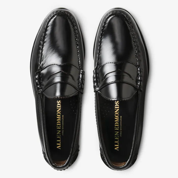 Allen Edmonds Kenwood Penny Loafer Black Men Loafers and SlipOns