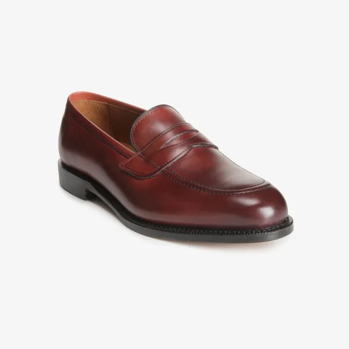 Allen Edmonds Lake Forest Penny Loafer Oxblood Men Loafers and SlipOns