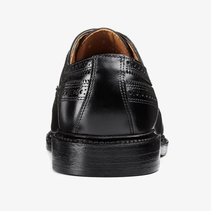 Allen Edmonds Macneil 20 Dress Wingtip Blucher Shoe Black Men Oxfords and Derbys