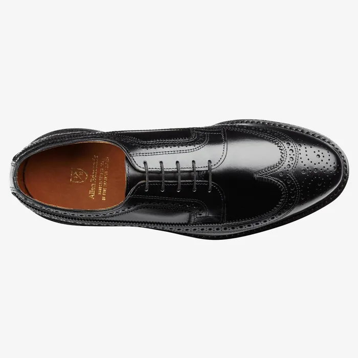 Allen Edmonds Macneil 20 Dress Wingtip Blucher Shoe Black Men Oxfords and Derbys