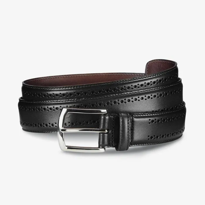 Allen Edmonds Manistee Dress Belt Black Men Dress Belts