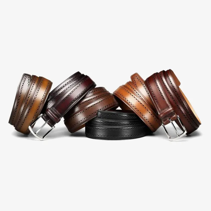 Allen Edmonds Manistee Dress Belt Black Men Dress Belts