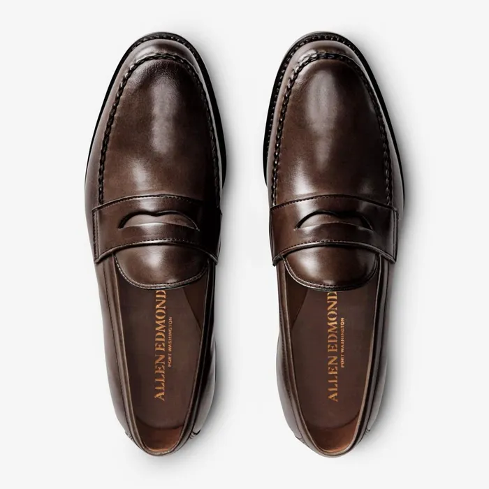 Allen Edmonds Mcgraw Slipon Penny Loafer Brown Men Made In The Usa