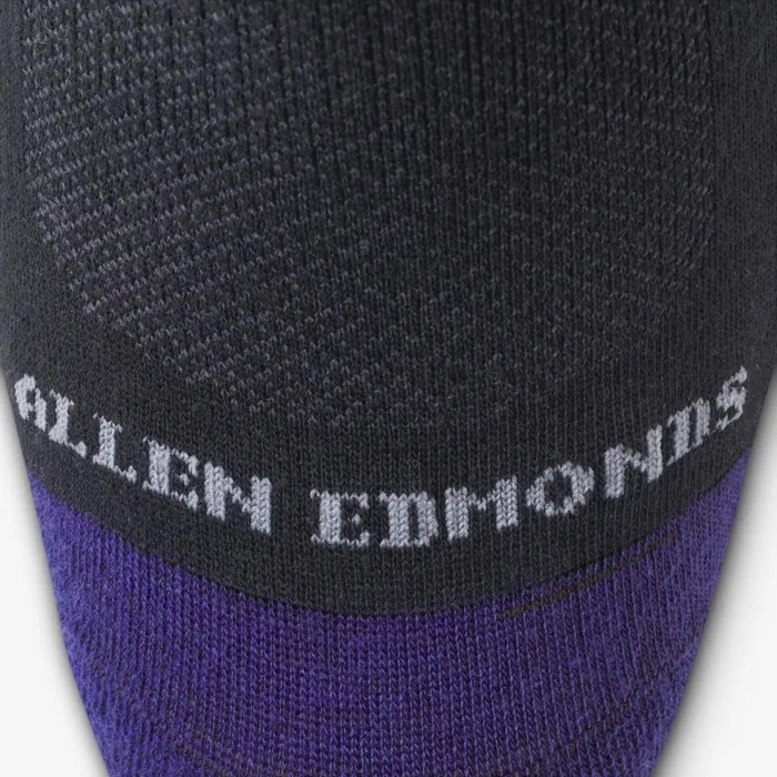 Allen Edmonds MidCalf Cotton Air Dress Socks Black Men Socks