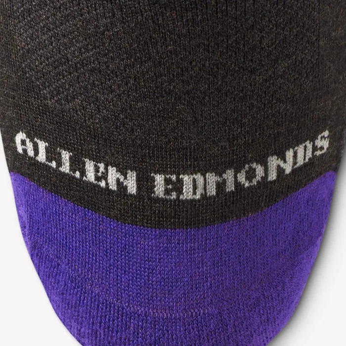 Allen Edmonds MidCalf Merino Cool Dress Socks Brown Men Socks
