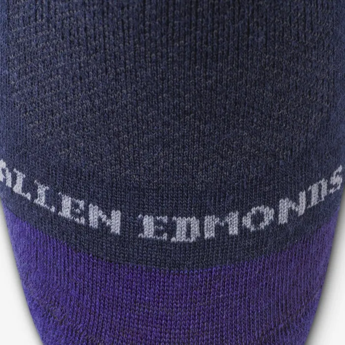Allen Edmonds MidCalf Merino Cool Dress Socks Navy Men Socks