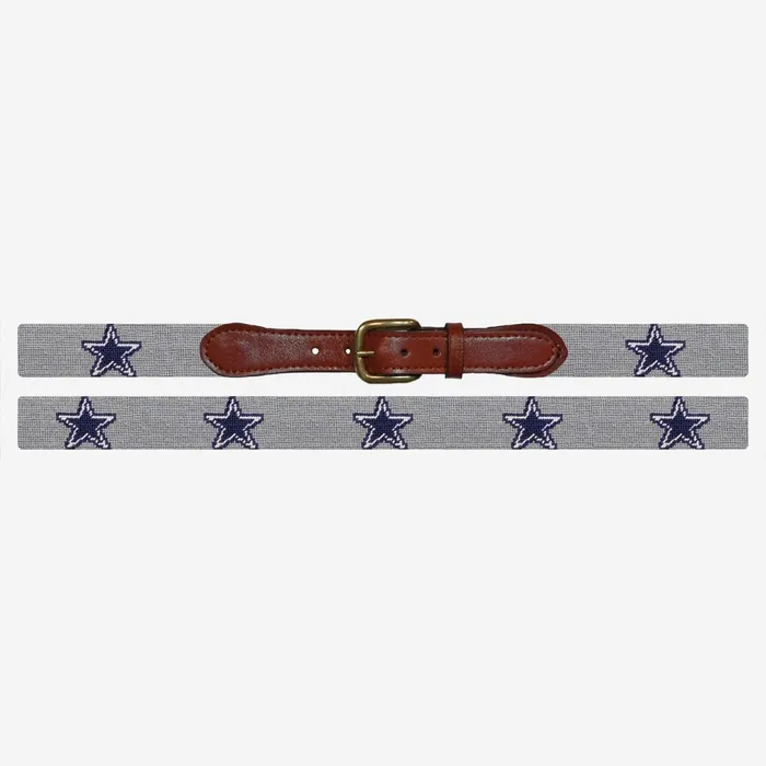 Allen Edmonds NFL Needlepoint Belt By Smathers and Branson Dallas Cowboys Men Casual Belts