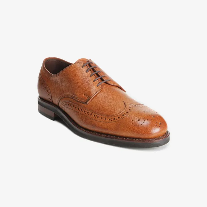 Allen Edmonds Nomad Short Wing Cognac Men Comfort and Travel